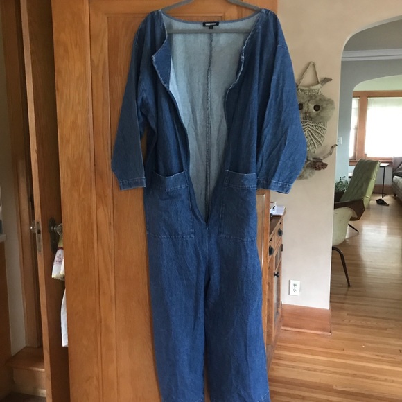 Ilana Kohn “Meg” Coverall Jumpsuit in blue denim L - Picture 8 of 8